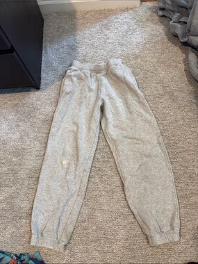 GAP Light Gray Kids Fleece Joggers